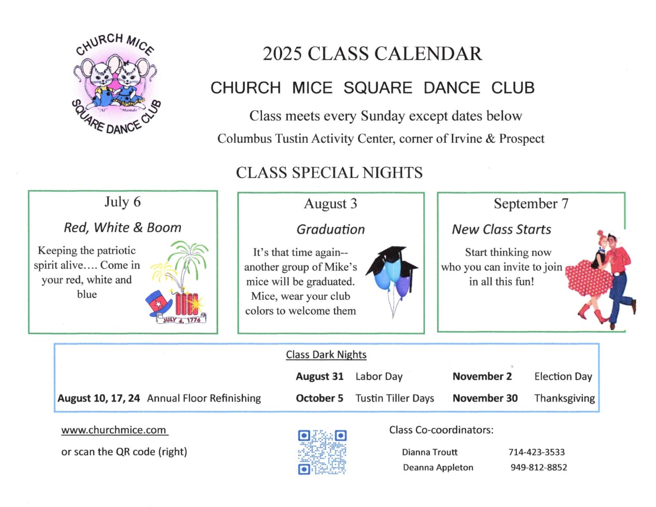 Church Mice class flyer July-Sept25 revised